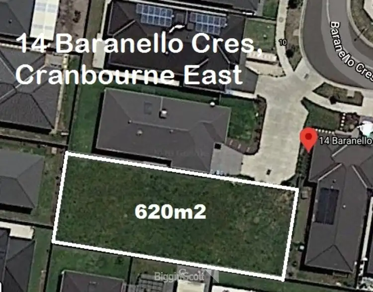 Third view of Homely land listing, 14 Baranello Crescent, Cranbourne East VIC 3977