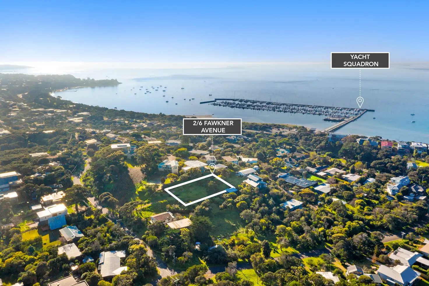 Main view of Homely land listing, Lot 2/6 Fawkner Avenue, Blairgowrie VIC 3942