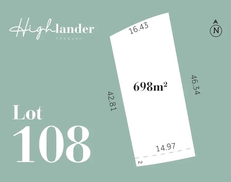 Main view of Homely land listing, Lot 108 Highlander Estate, Torquay VIC 3228