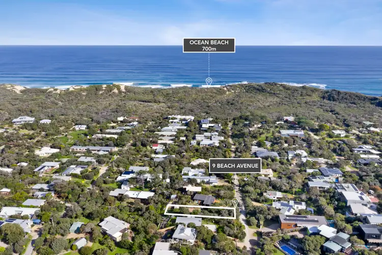 Main view of Homely land listing, 9 Beach Avenue, Blairgowrie VIC 3942