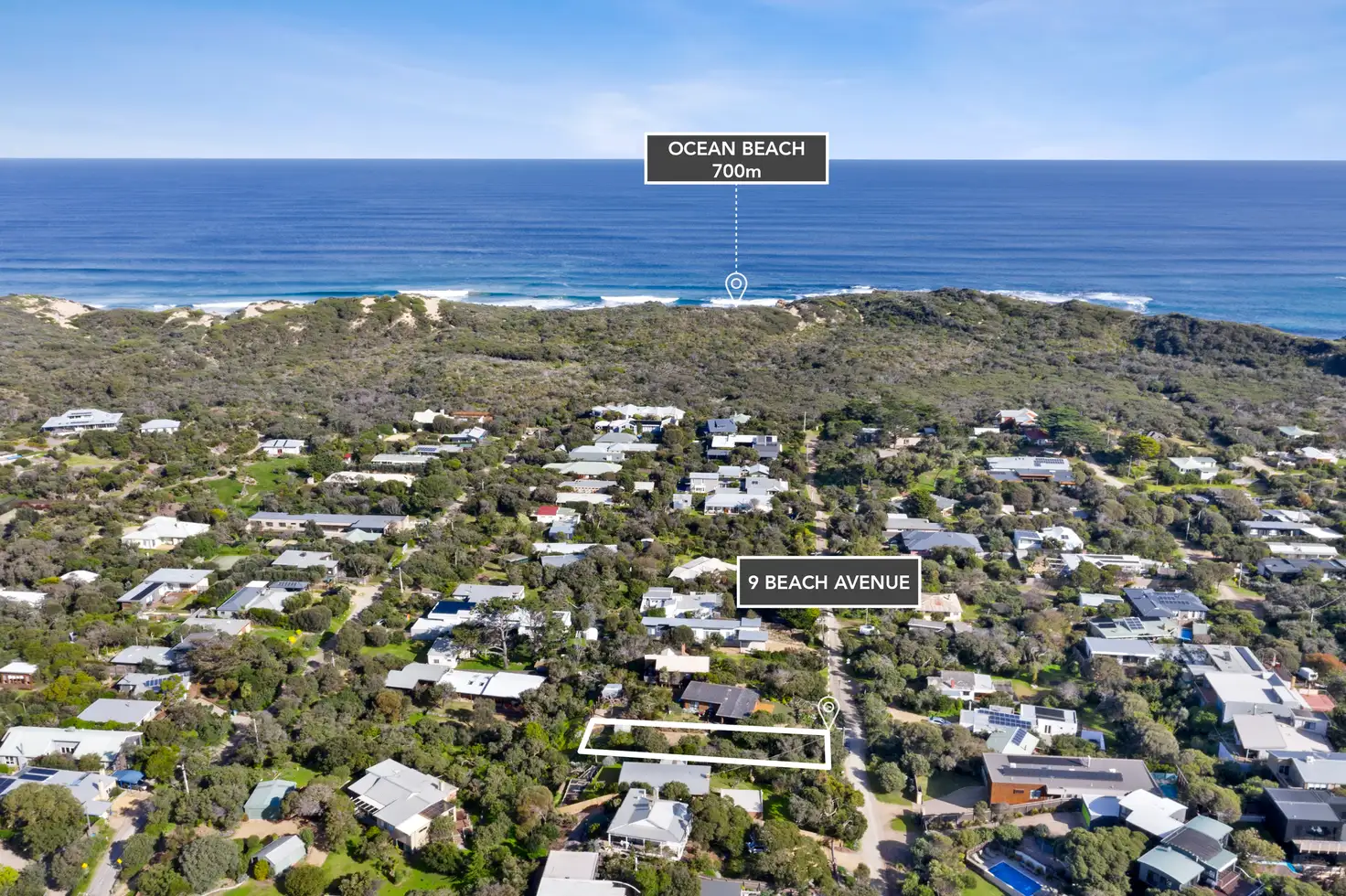 Main view of Homely land listing, 9 Beach Avenue, Blairgowrie VIC 3942