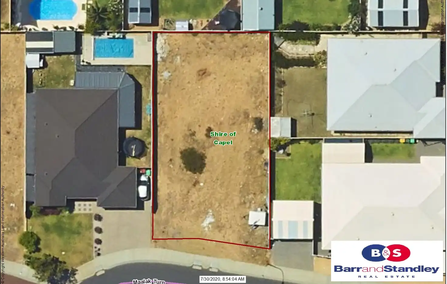 Main view of Homely land listing, 19 Maalak Turn, Dalyellup WA 6230