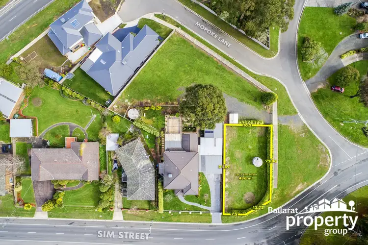 Second view of Homely land listing, Lot/2 Sim Street, Black Hill VIC 3350
