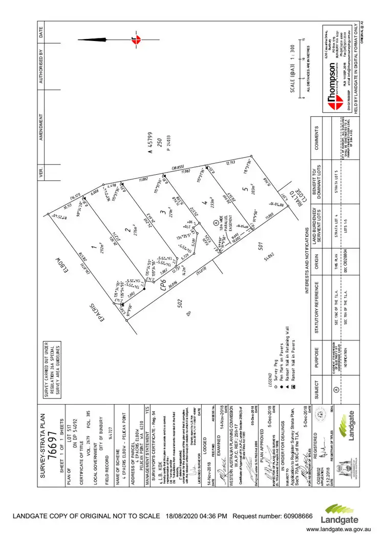 Fifth view of Homely land listing, 7 Rialto Close, Pelican Point WA 6230