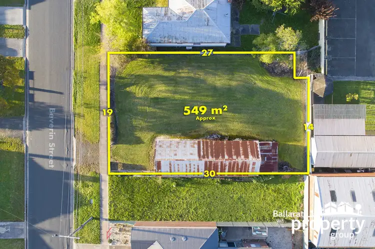 Main view of Homely land listing, 135 Beverin Street, Sebastopol VIC 3356