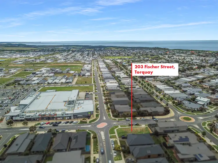 Main view of Homely land listing, 203 Fischer Street, Torquay VIC 3228
