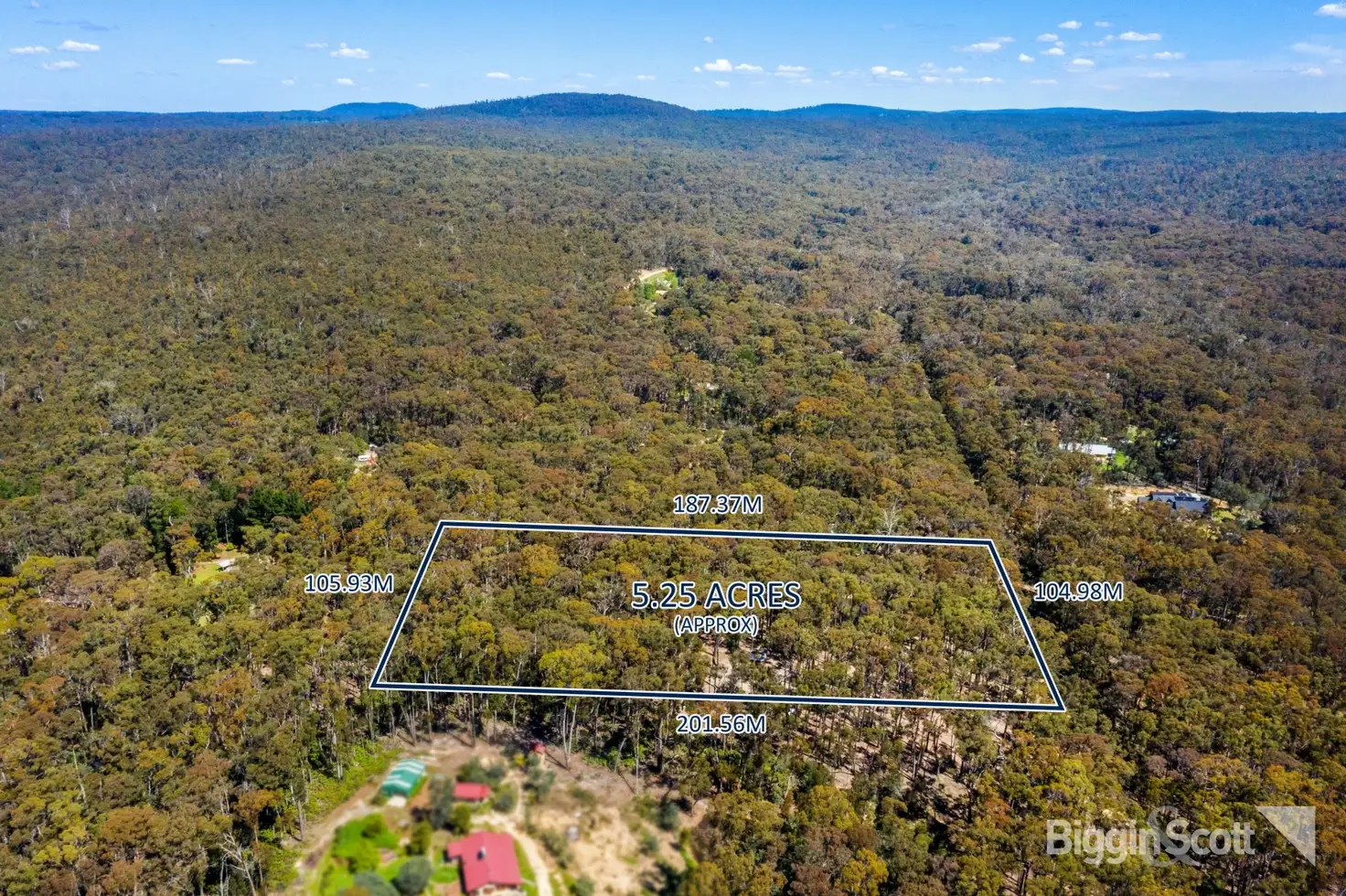 Main view of Homely land listing, 105 Whitegum Drive, Wheatsheaf VIC 3461