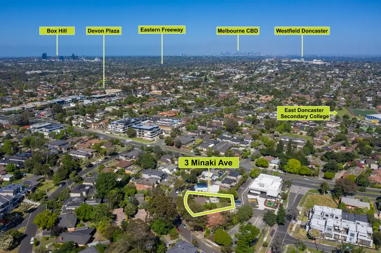 Second view of Homely house listing, 3 Minaki Avenue, Doncaster East VIC 3109