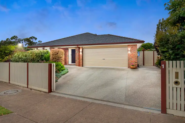 Main view of Homely house listing, 1 Blackberry Crescent, Rosebud VIC 3939