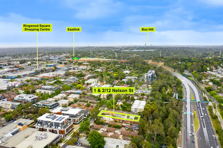 Second view of Homely unit listing, 1/12 Nelson Street, Ringwood VIC 3134