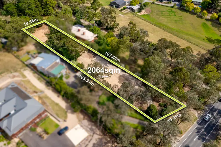 Main view of Homely land listing, 448 Ringwood-Warrandyte Road, Warrandyte VIC 3113