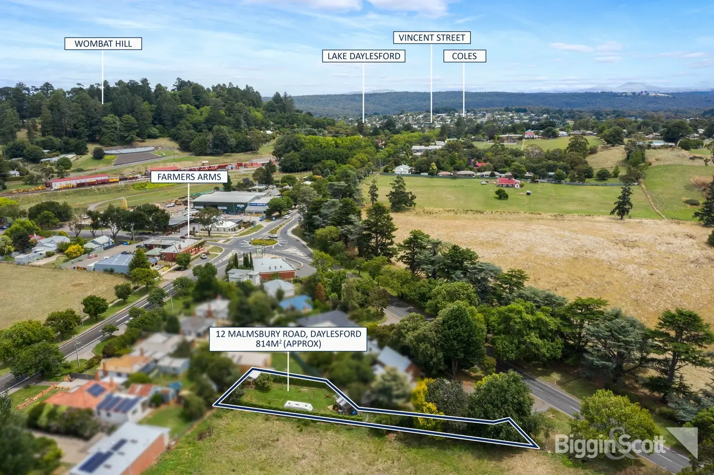 Main view of Homely land listing, 12 Malmsbury Road, Daylesford VIC 3460