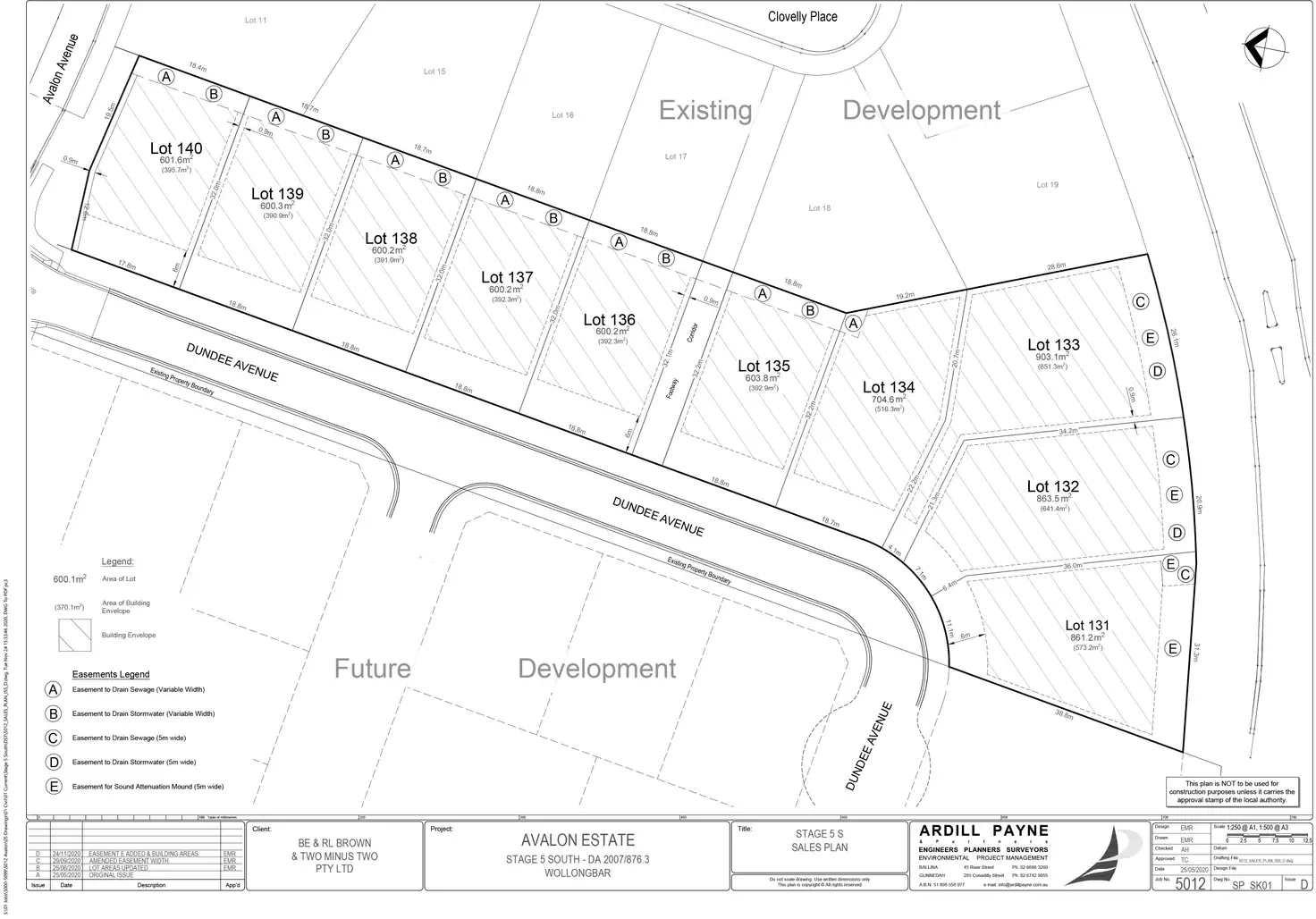 Main view of Homely land listing, Lot 132 Dundee Avenue, Wollongbar NSW 2477
