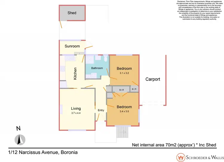 Second view of Homely unit listing, 1/12 Narcissus Avenue, Boronia VIC 3155