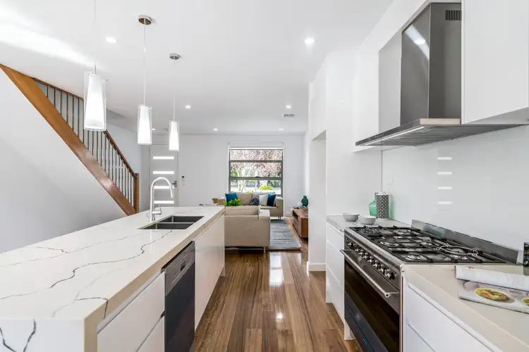 Second view of Homely townhouse listing, 182 Woods Street, Newport VIC 3015