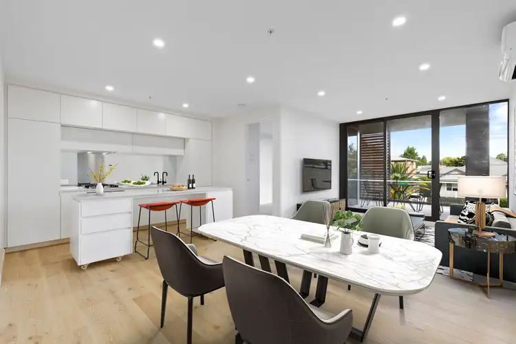 Second view of Homely apartment listing, 107/42b Nelson Street, Ringwood VIC 3134