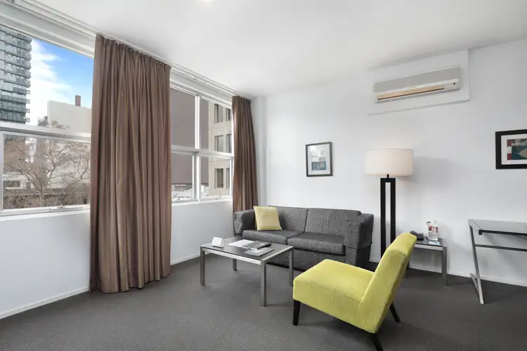 Second view of Homely serviced apartment listing, 505/100 Exhibition Street, Melbourne VIC 3000