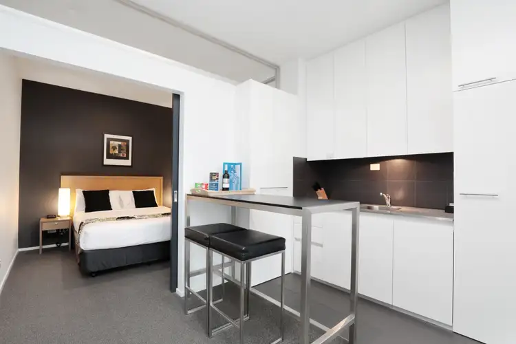 Fifth view of Homely serviced apartment listing, 505/100 Exhibition Street, Melbourne VIC 3000