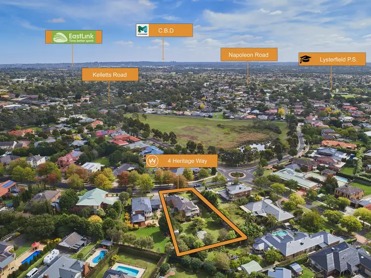 Third view of Homely house listing, 4 Heritage Way, Lysterfield VIC 3156
