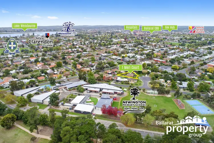 Third view of Homely house listing, 1 Merl Court, Newington VIC 3350