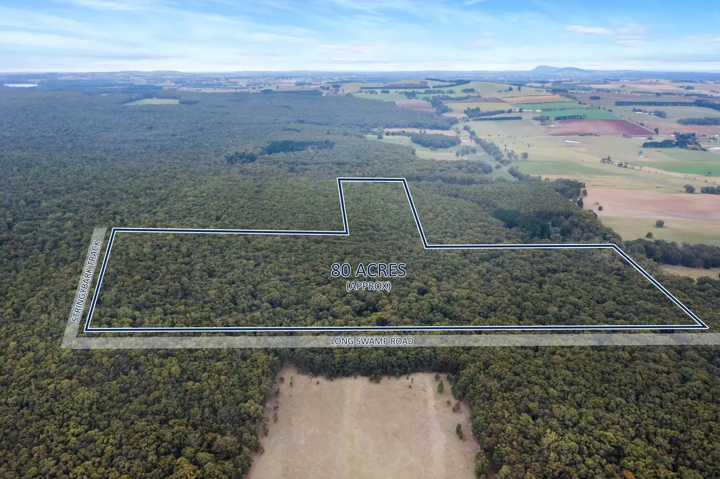 Main view of Homely land listing, 360 Long Swamp Road, Mollongghip VIC 3352