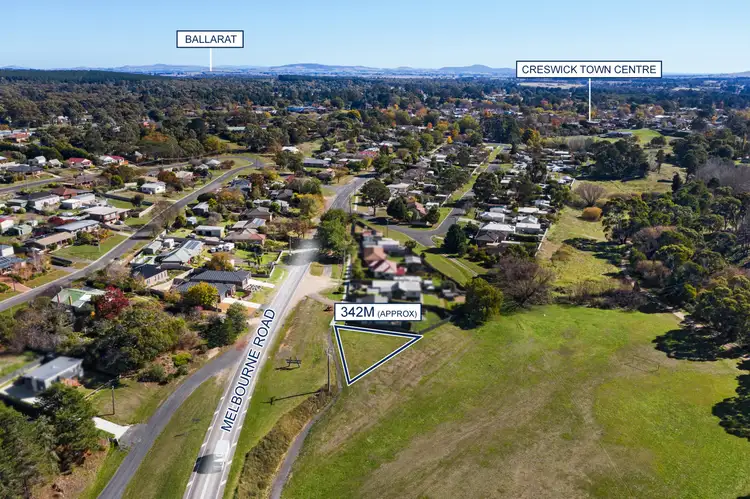 Main view of Homely land listing, 58 Melbourne Road, Creswick VIC 3363