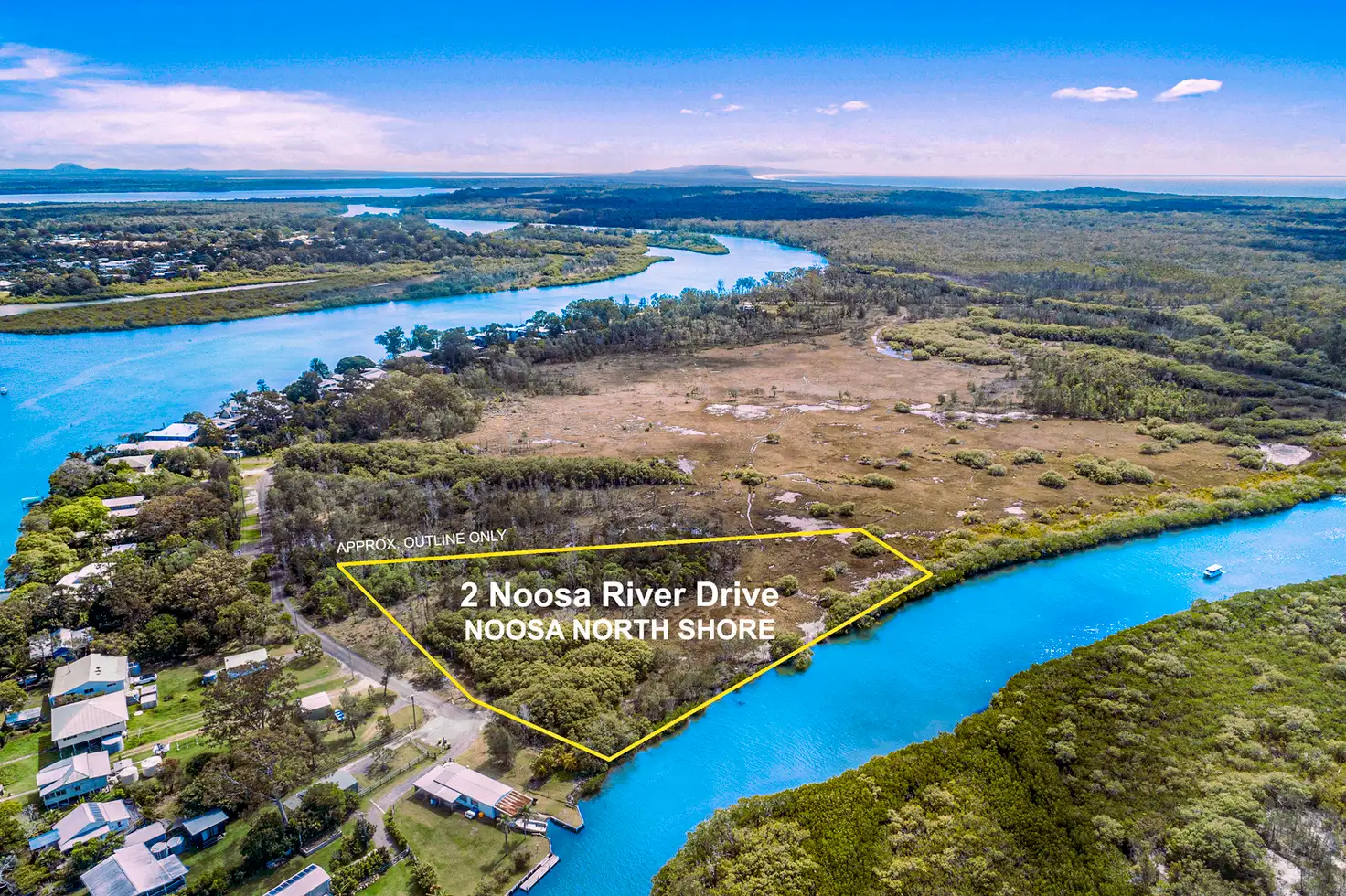 Main view of Homely land listing, 2 Noosa River Drive, Noosa North Shore QLD 4565