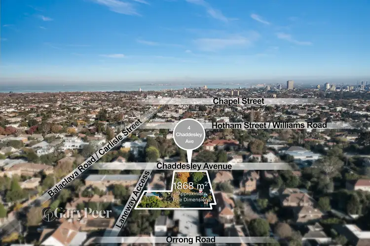Second view of Homely land listing, 4 Chaddesley Avenue, St Kilda East VIC 3183
