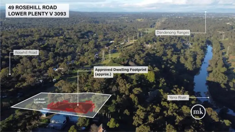 Second view of Homely land listing, 49 Rosehill Road, Lower Plenty VIC 3093