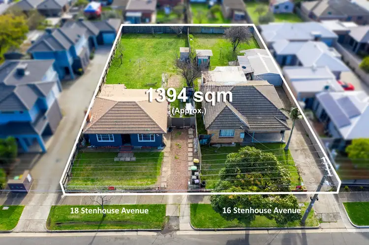 Main view of Homely house listing, 16 & 18 Stenhouse Avenue, Brooklyn VIC 3012