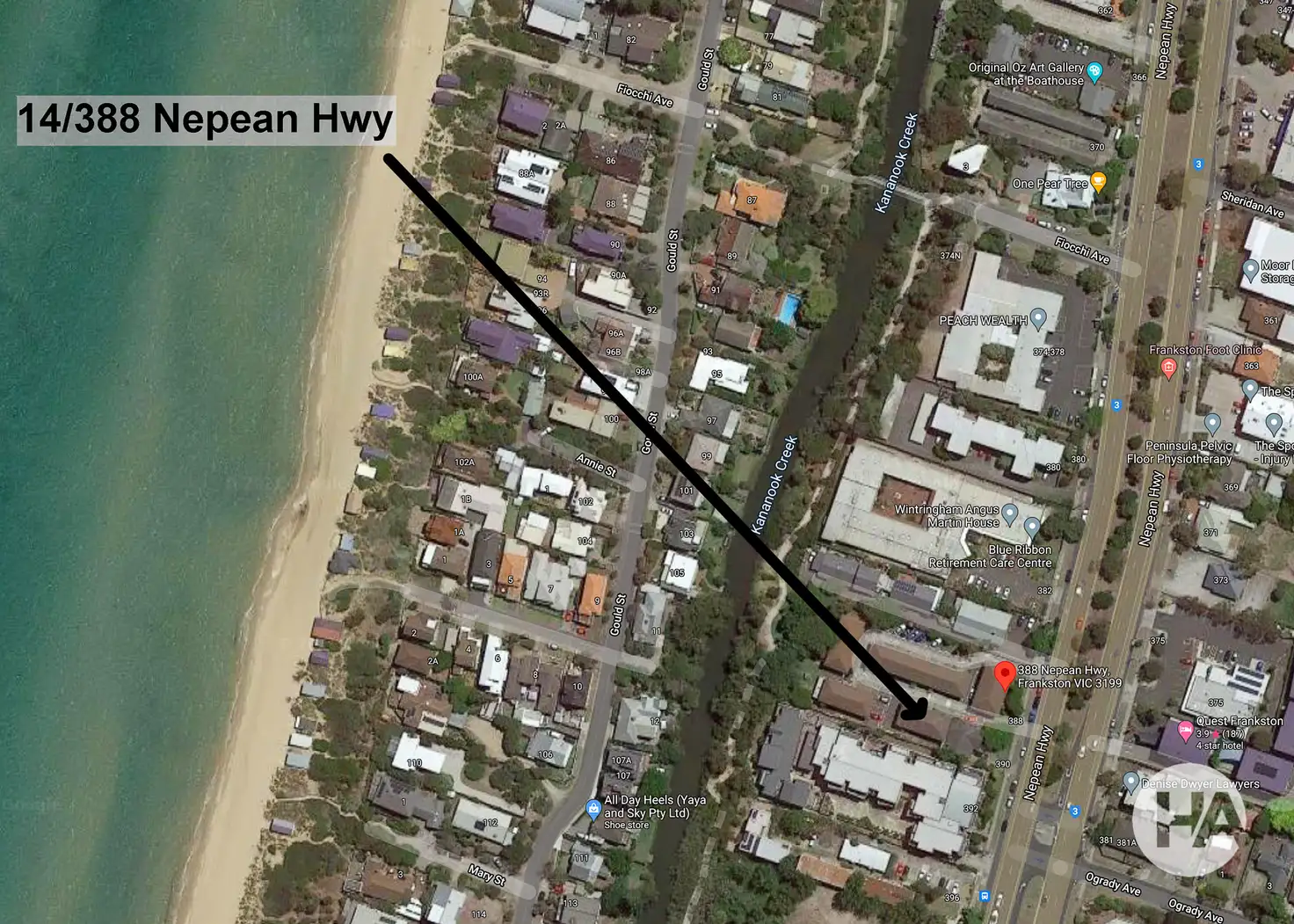 Main view of Homely unit listing, 14/388-390 Nepean Highway, Frankston VIC 3199