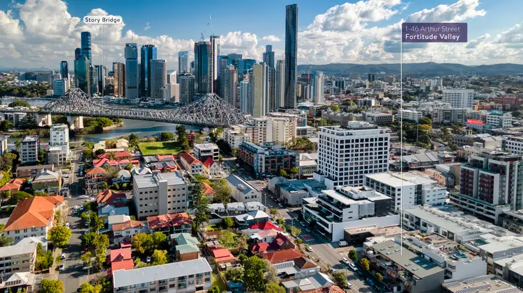 Main view of Homely unit listing, 1/46 Arthur Street, Fortitude Valley QLD 4006