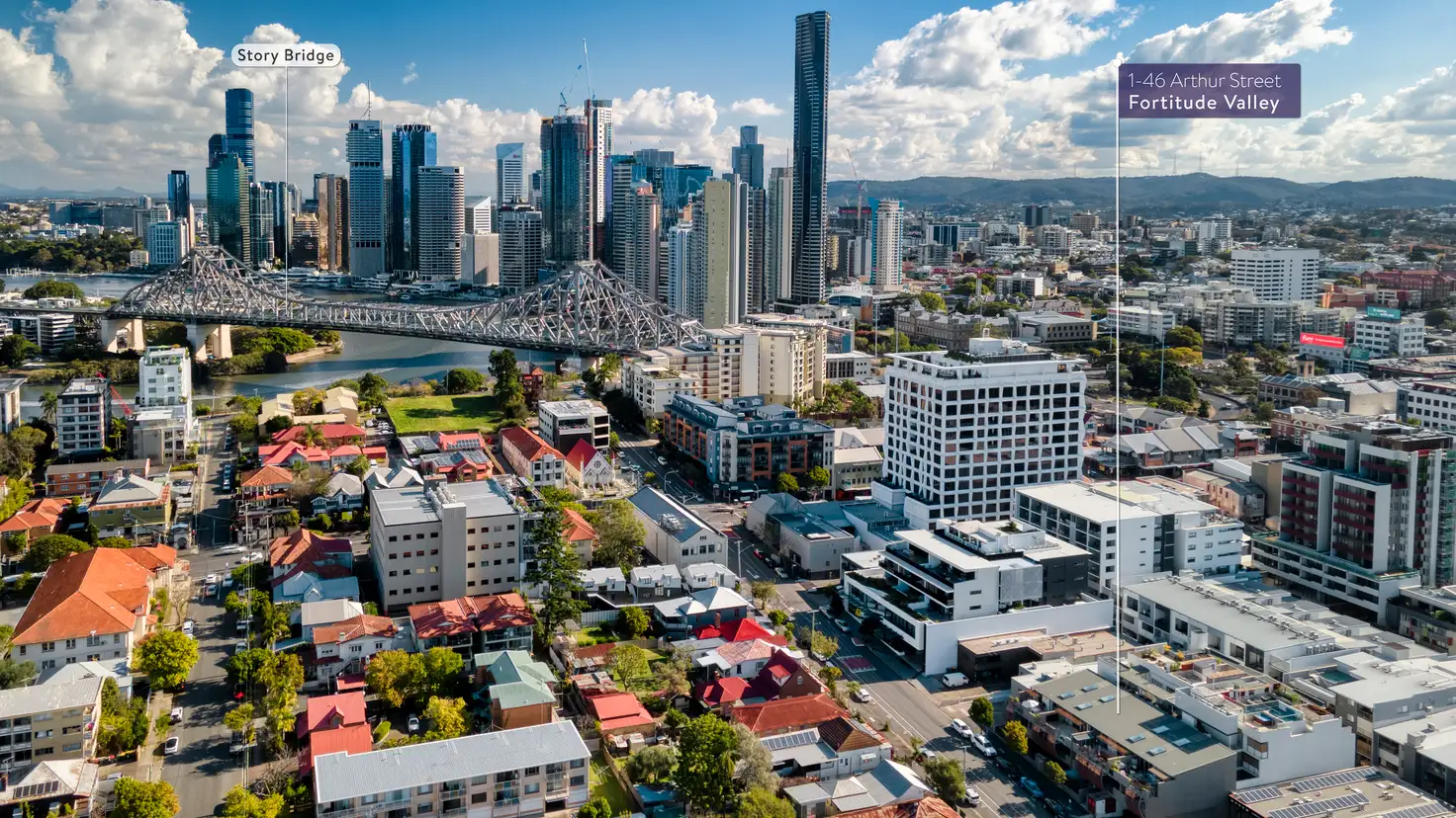 Main view of Homely unit listing, 1/46 Arthur Street, Fortitude Valley QLD 4006