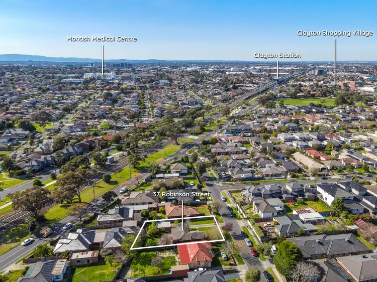 Third view of Homely house listing, 37 Robinson Street, Clayton VIC 3168