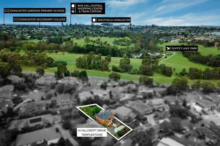 Third view of Homely house listing, 14 Hillcroft Drive, Templestowe VIC 3106