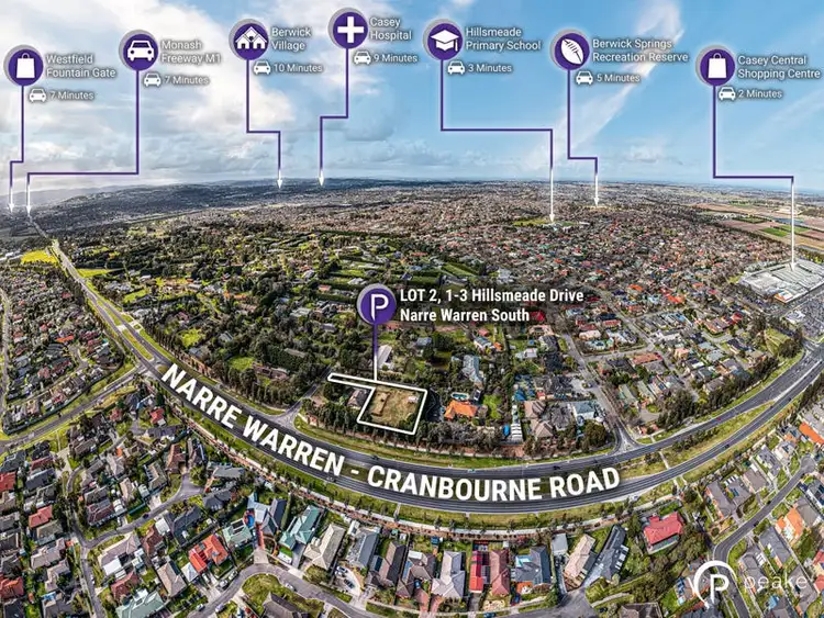 Second view of Homely land listing, 3 Hillsmeade Drive, Narre Warren South VIC 3805