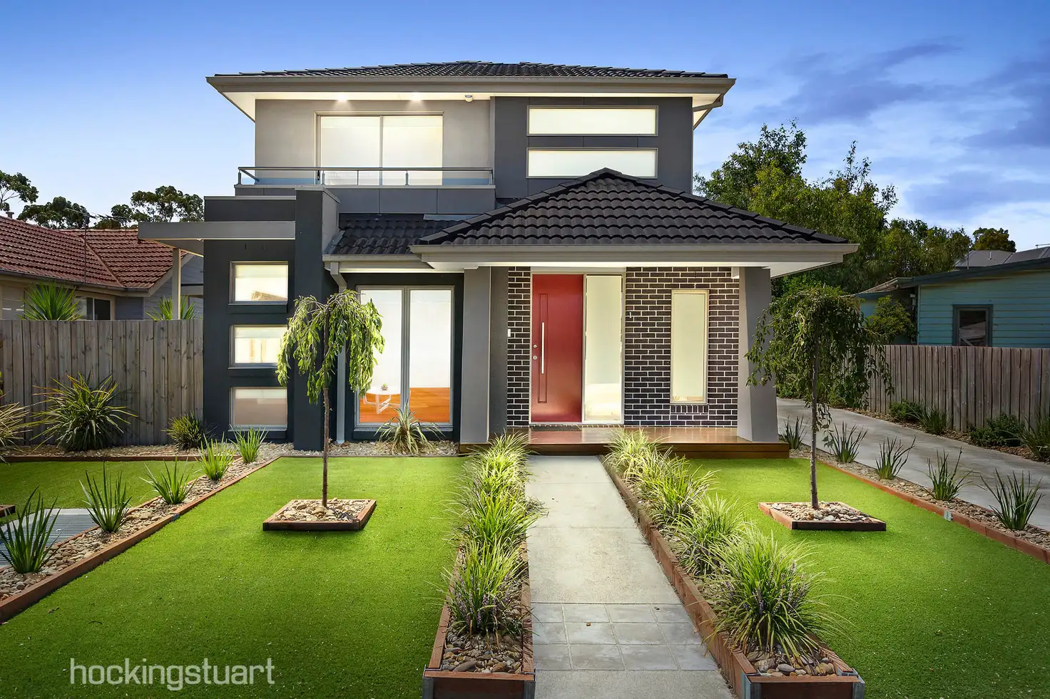 Main view of Homely townhouse listing, 1/24 Primula Avenue, Brooklyn VIC 3012