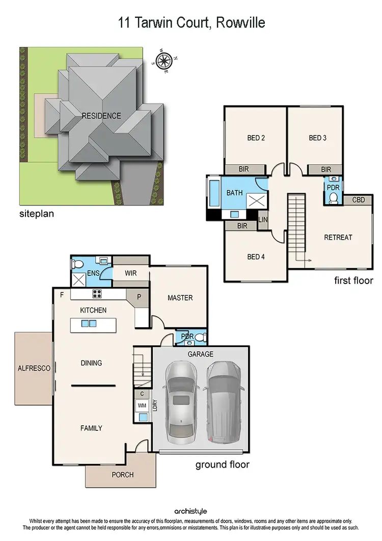 Sixth view of Homely land listing, 11 Tarwin Court, Rowville VIC 3178