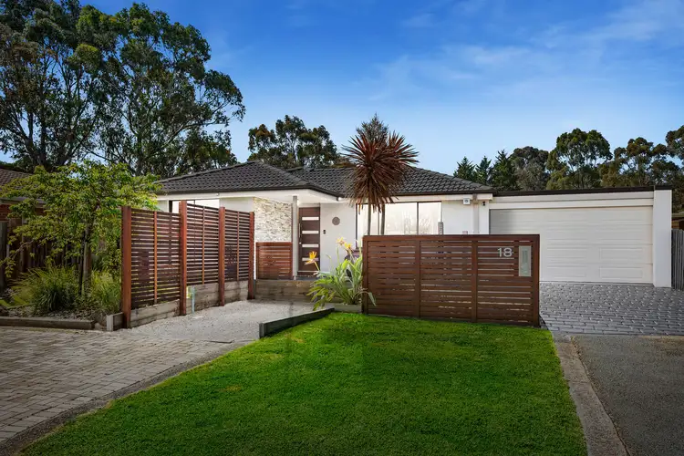 Main view of Homely house listing, 18 Valley Court, Croydon South VIC 3136