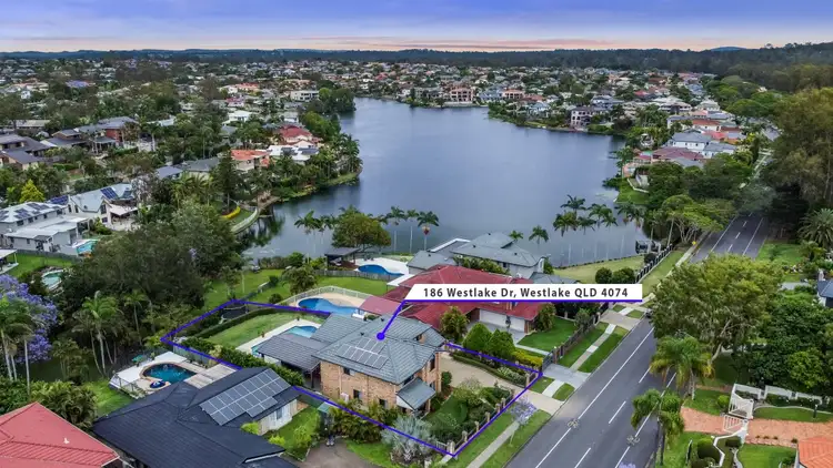 Main view of Homely house listing, 186 Westlake Drive, Westlake QLD 4074