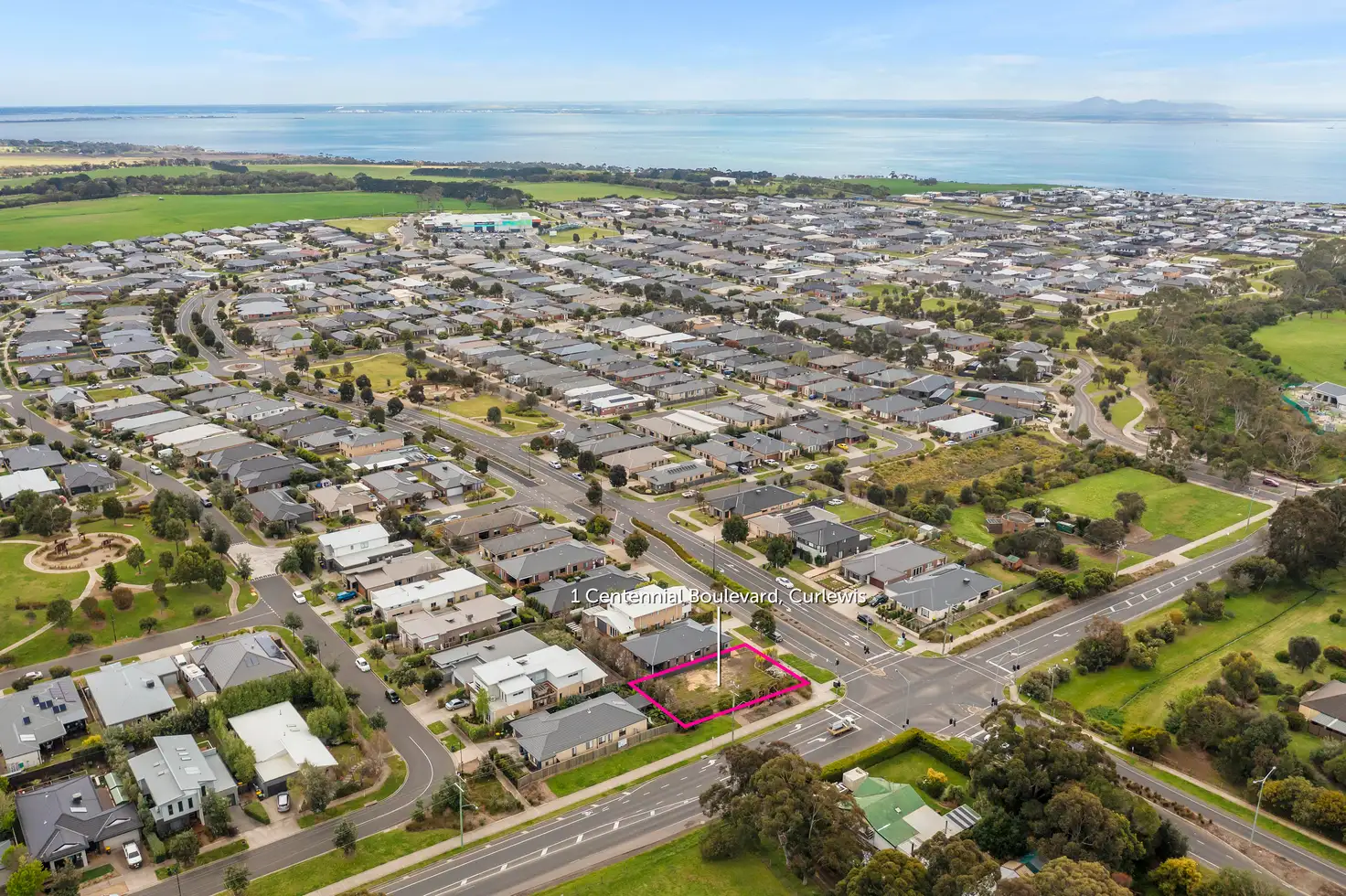 Main view of Homely land listing, 1 Centennial Boulevard, Curlewis VIC 3222