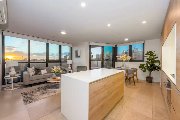 Second view of Homely apartment listing, 503/12 Queens Road, Melbourne VIC 3004