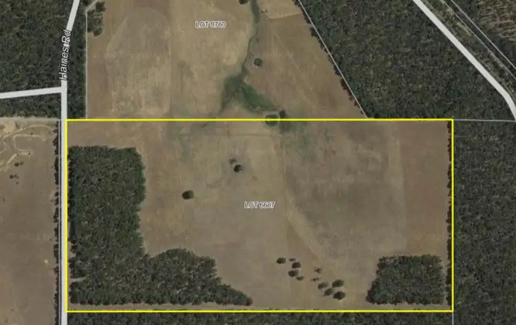 Second view of Homely rural property listing, Lot 6687 Haines Road, Catterick WA 6255