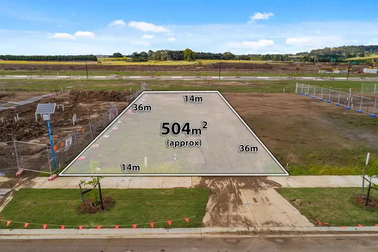 Main view of Homely land listing, LOT Lot 434, 14 Kilteely Street, Gisborne VIC 3437