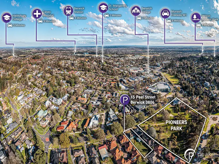 Second view of Homely house listing, 15 Peel Street, Berwick VIC 3806