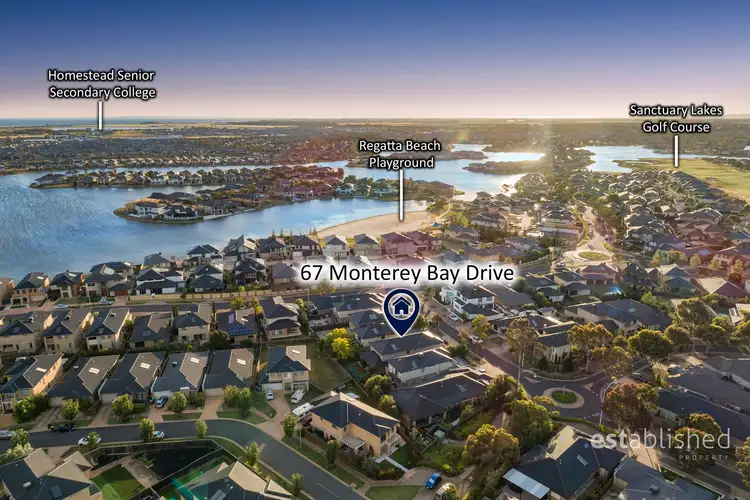 Third view of Homely house listing, 67 Monterey Bay Drive, Sanctuary Lakes VIC 3030