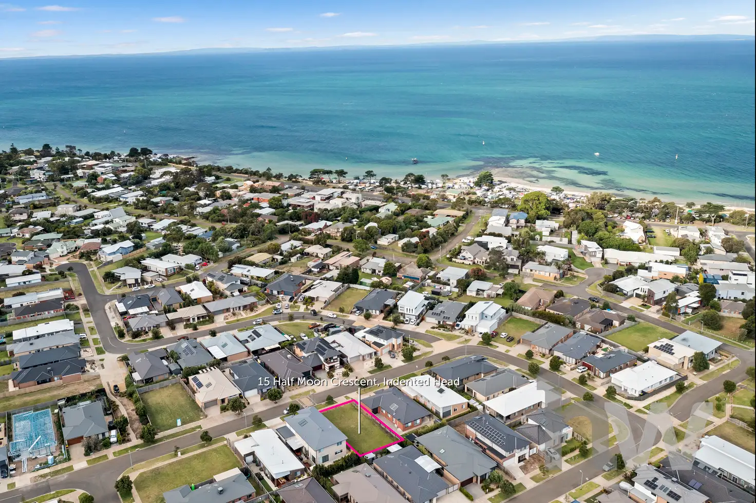 Main view of Homely land listing, 15 Half Moon Crescent, Indented Head VIC 3223