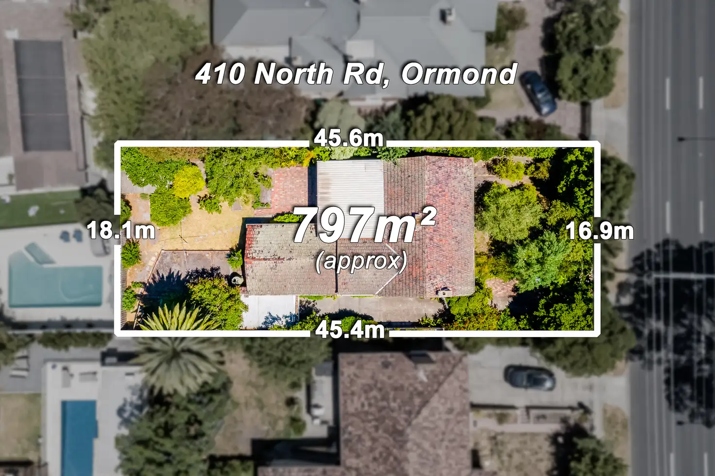 Main view of Homely house listing, 410 North Road, Ormond VIC 3204