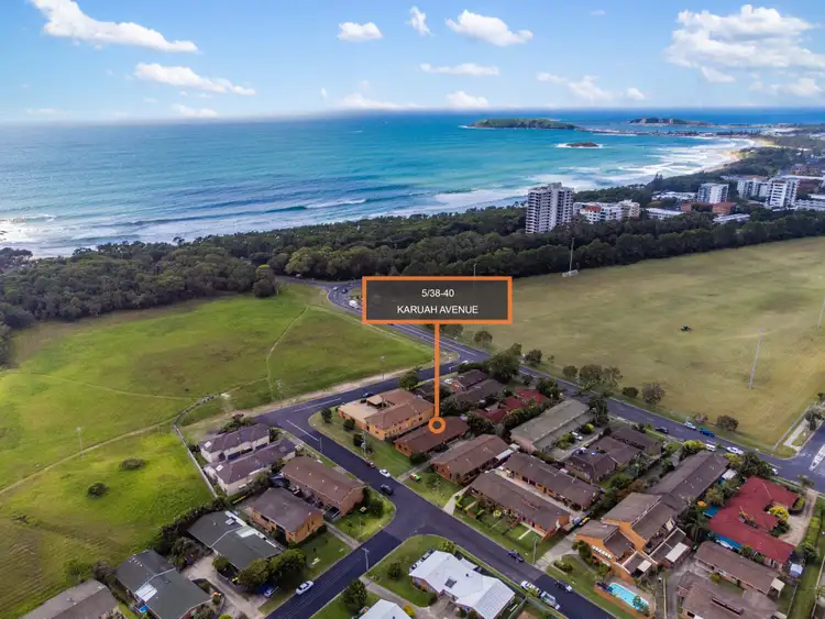 Main view of Homely unit listing, 5/38-40 Karuah Avenue, Coffs Harbour NSW 2450