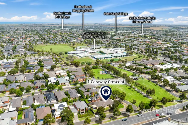 Third view of Homely house listing, 1 Caraway Crescent, Point Cook VIC 3030